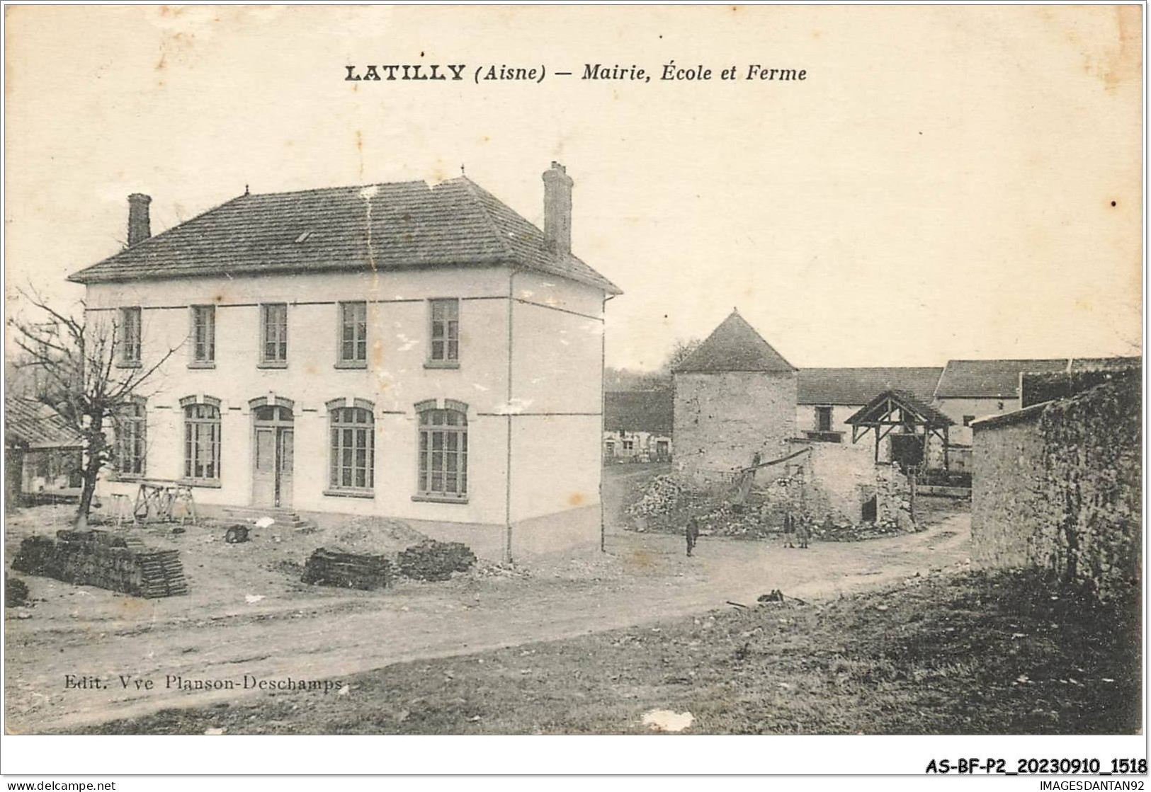 AS#BFP2-21-0760 - LATILLY - Mairie, école Et Ferme - Other & Unclassified