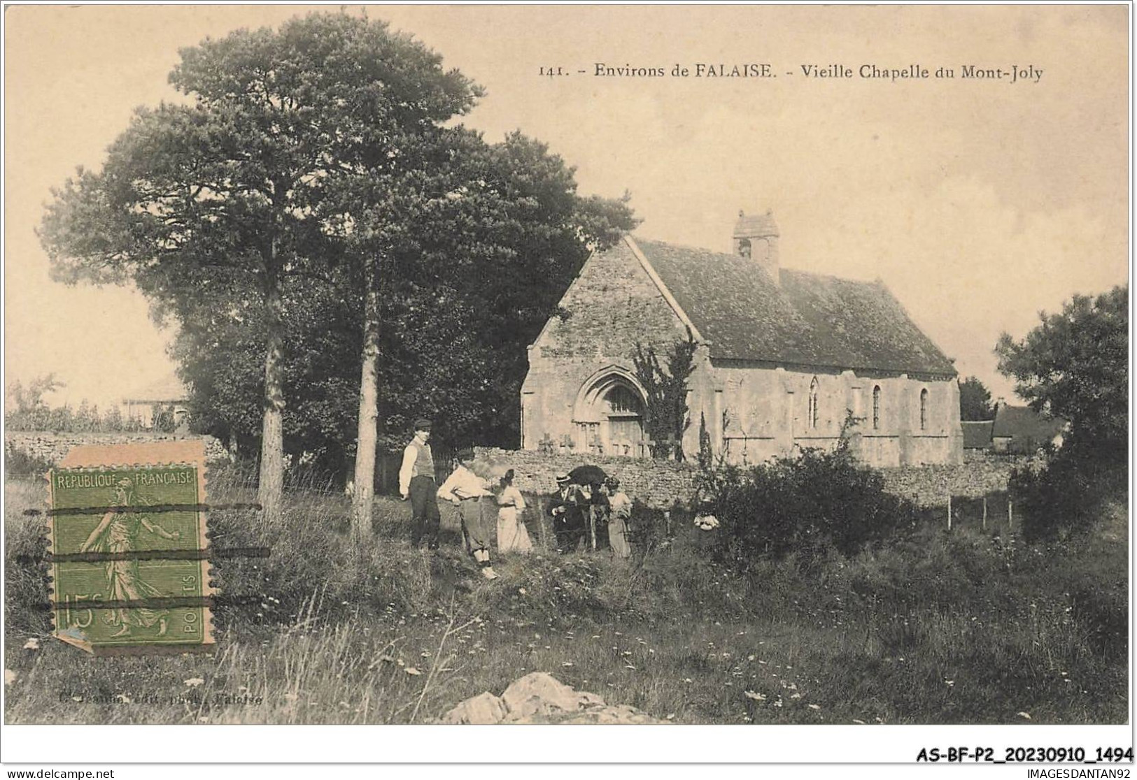 AS#BFP2-14-0748 - Environs De FALAISE - Vieille Chapelle Du Mont-Joly - Falaise