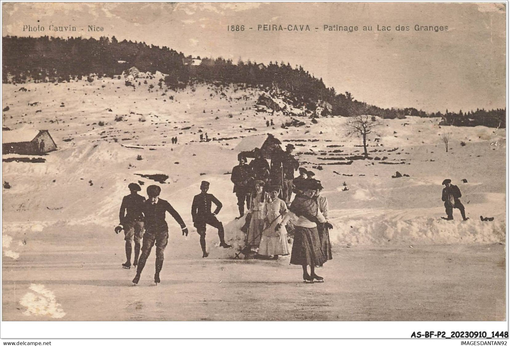 AS#BFP2-06-0725 - PEIRA-CAVA - Patinage Au Lac Des Granges - Places, Squares