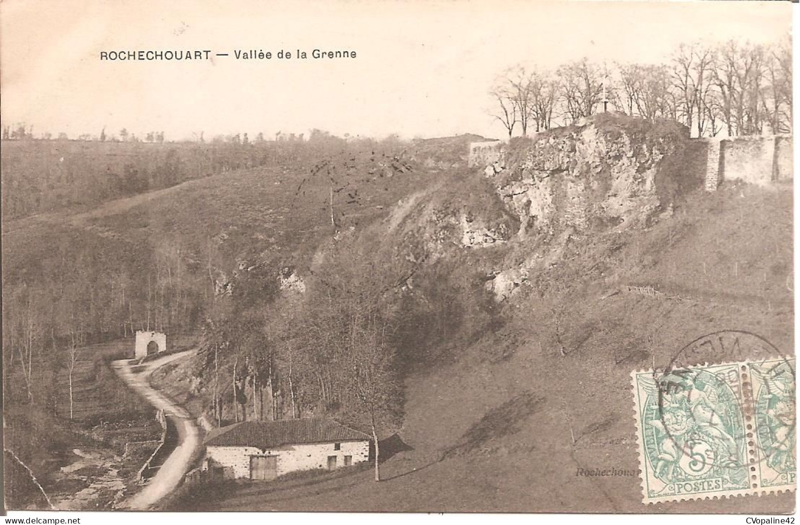 ROCHECHOUART (87) Vallée De La Grenne En 1905 - Rochechouart