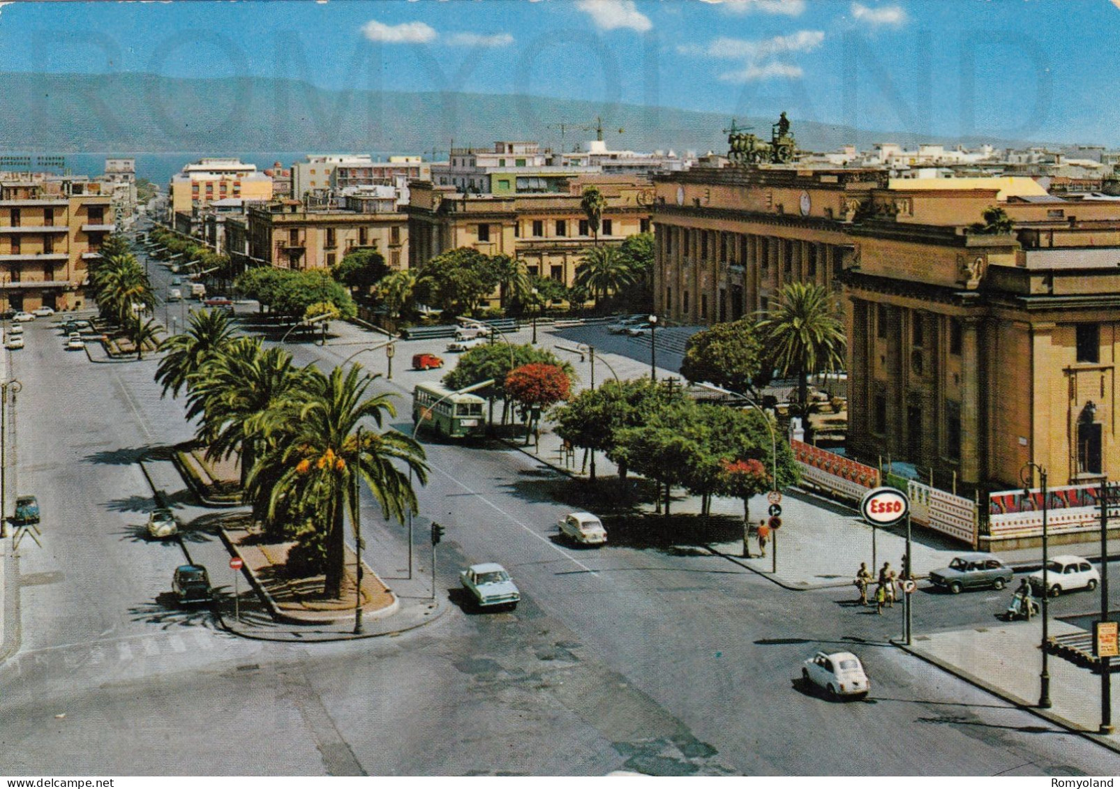 CARTOLINA  C14 MESSINA,SICILIA-PALAZZO DI GIUSTIZIA-STORIA,MEMORIA,CULTURA,RELIGIONE,BELLA ITALIA,VIAGGIATA 1975 - Messina