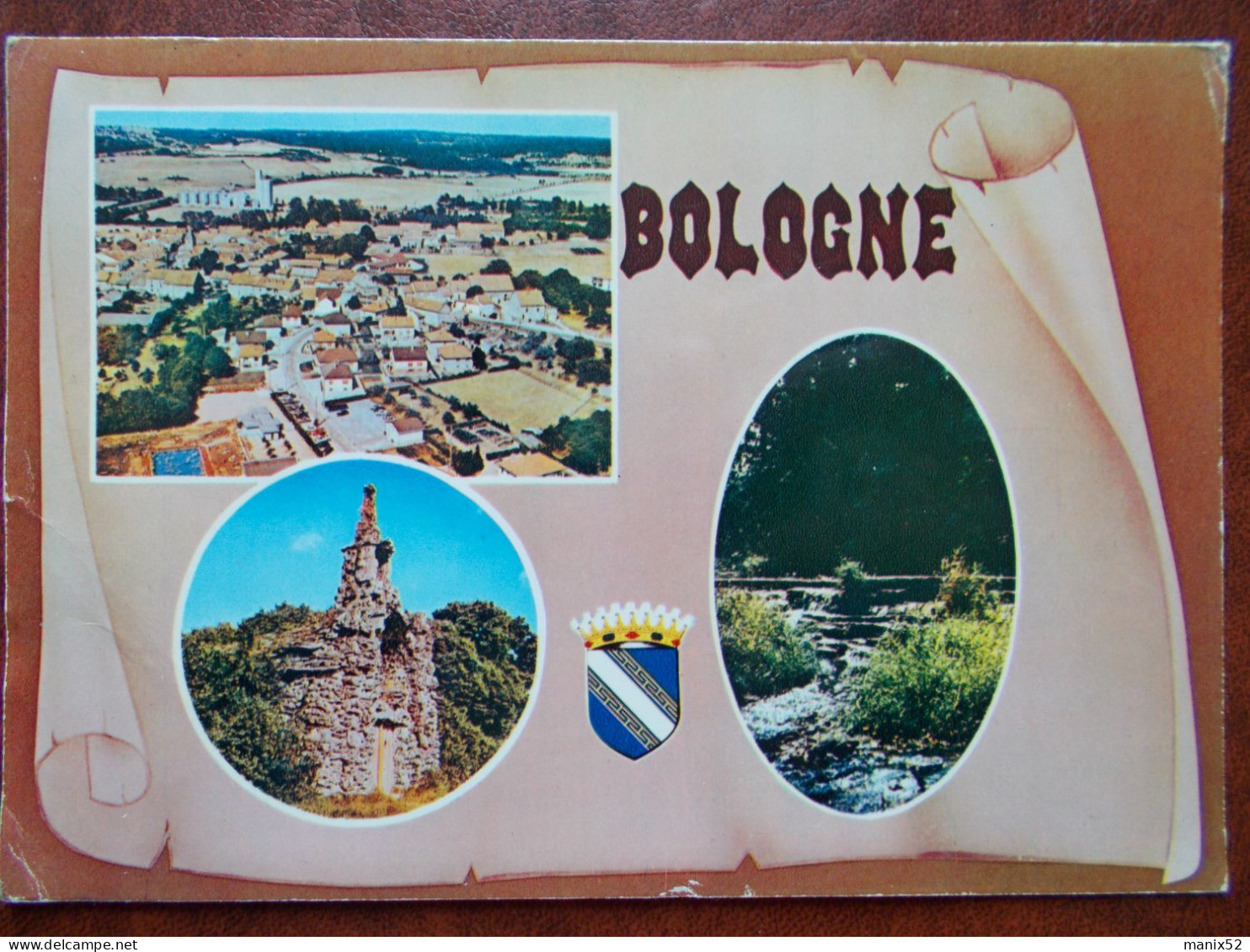 52 - BOLOGNE - Vue Aérienne - La Chapelle Ste-Bologne. (Multivues) - Otros & Sin Clasificación