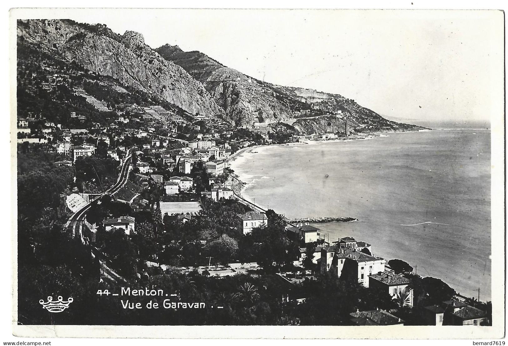 06 Menton - Vue De Garavan - Menton