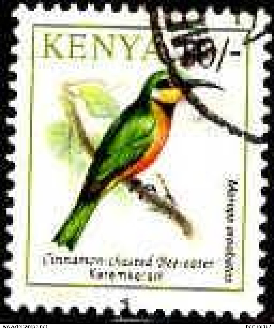 Kenya (Rep) Poste Obl Yv: 566 Mi:580 Merops Oreobates (Beau Cachet Rond) - Kenya (1963-...)