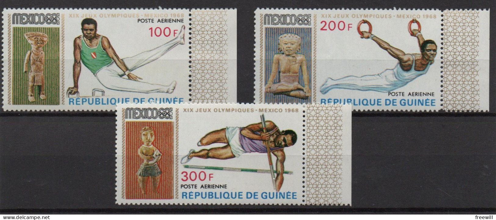 Guinée Jeux Olympiques De Mexico 1968 - Guinea (1958-...)