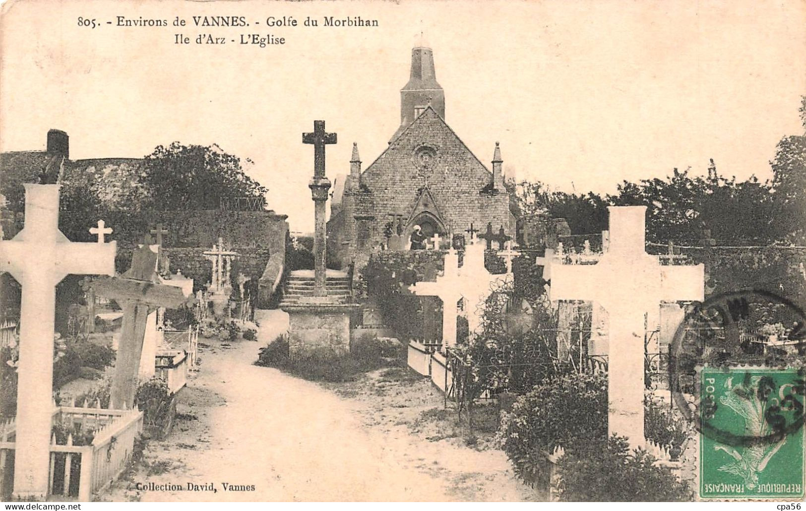 île D'Arz - Cimetière De L'église - Other & Unclassified