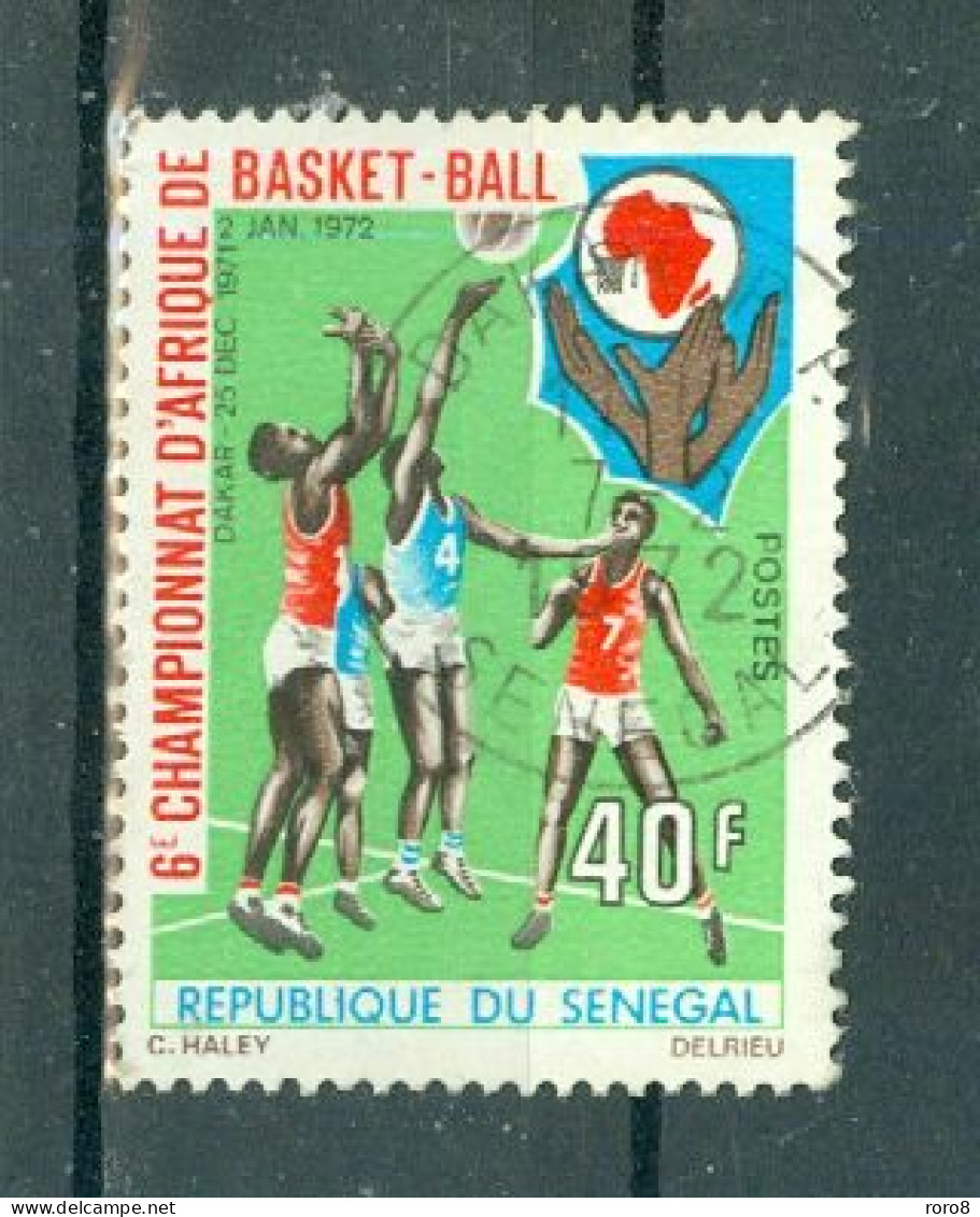 REPUBLIQUE DU SENEGAL - N°359 Oblitéré - 6°championnats D'Afrique De Basket-ball. Sujets Divers. - Basket-ball