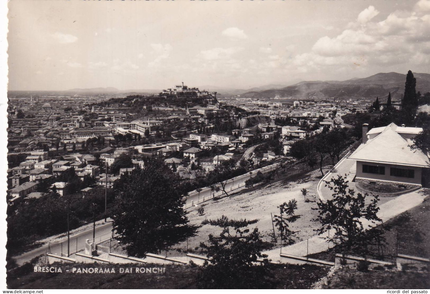 Cartolina Brescia - Panorama Dai Ronchi - Brescia