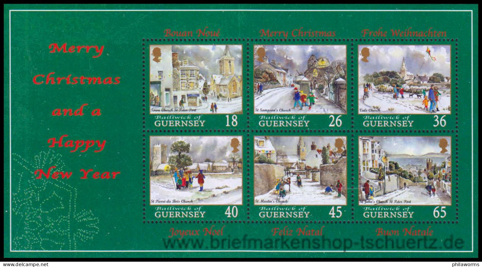 Guernsey 2000, Mi. Bl. 25 ** - Guernsey