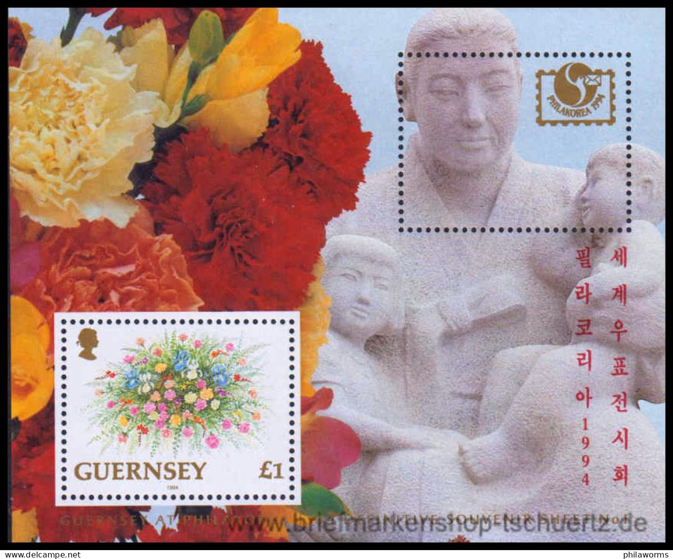 Guernsey 1994, Mi. Bl. 12 ** - Guernesey