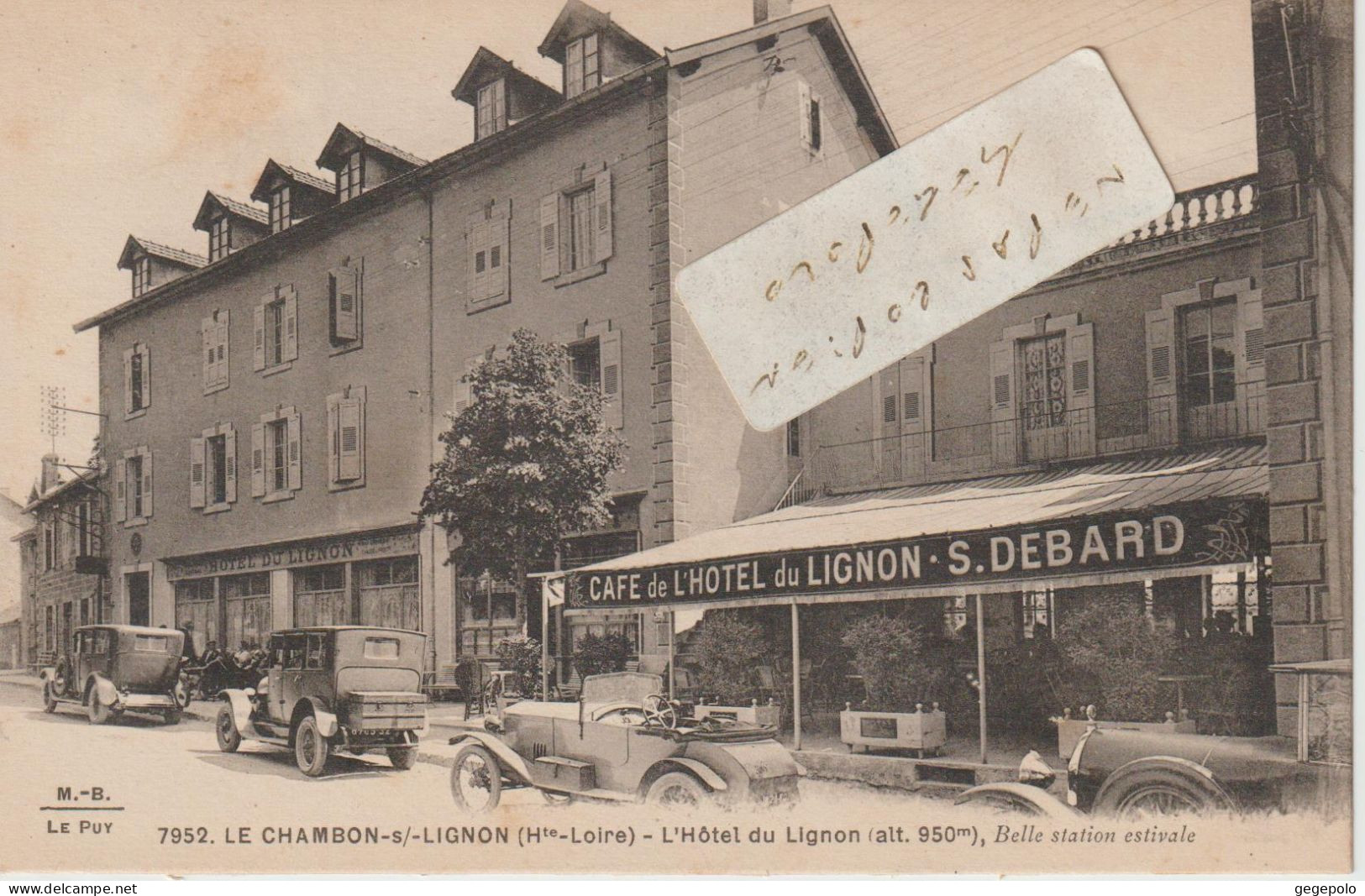 LE CHAMBON Sur LIGNON  - L'Hôtel Du Lignon - Belle Station Estivale - Le Chambon-sur-Lignon