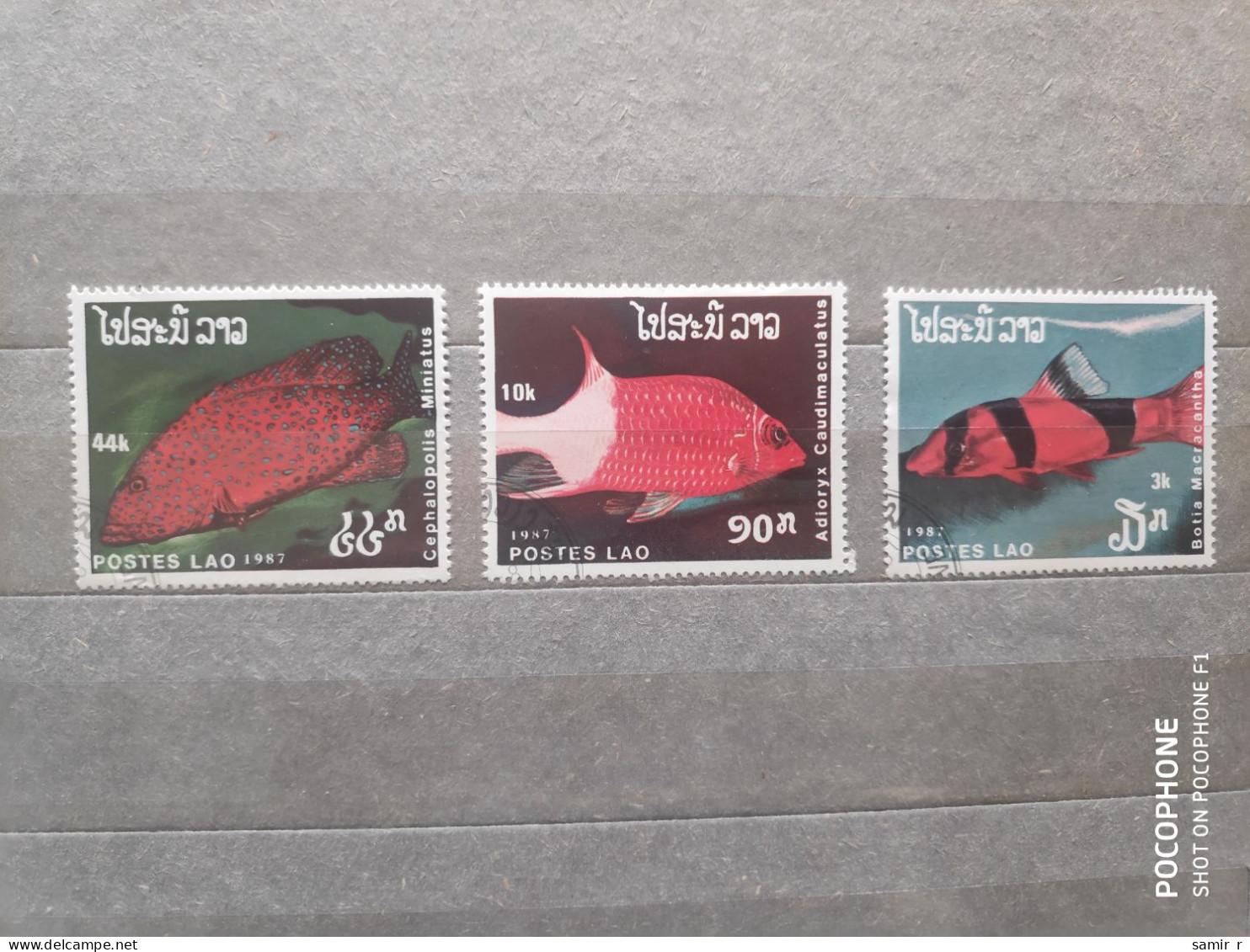 1987	Laos	Fishes (F97) - Laos