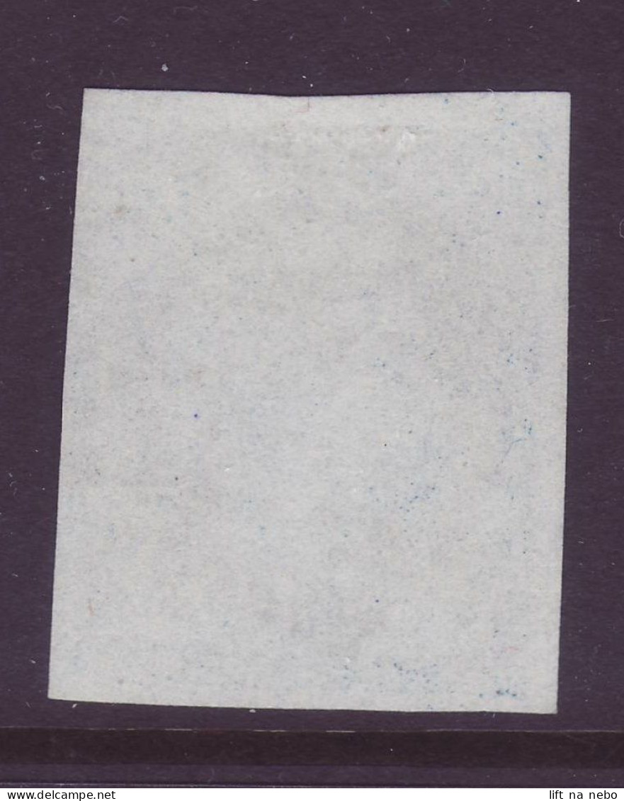 FRANCE 1853-1860 Stamp 20c Bleu YT N°14 POSTFS - 1853-1860 Napoleon III