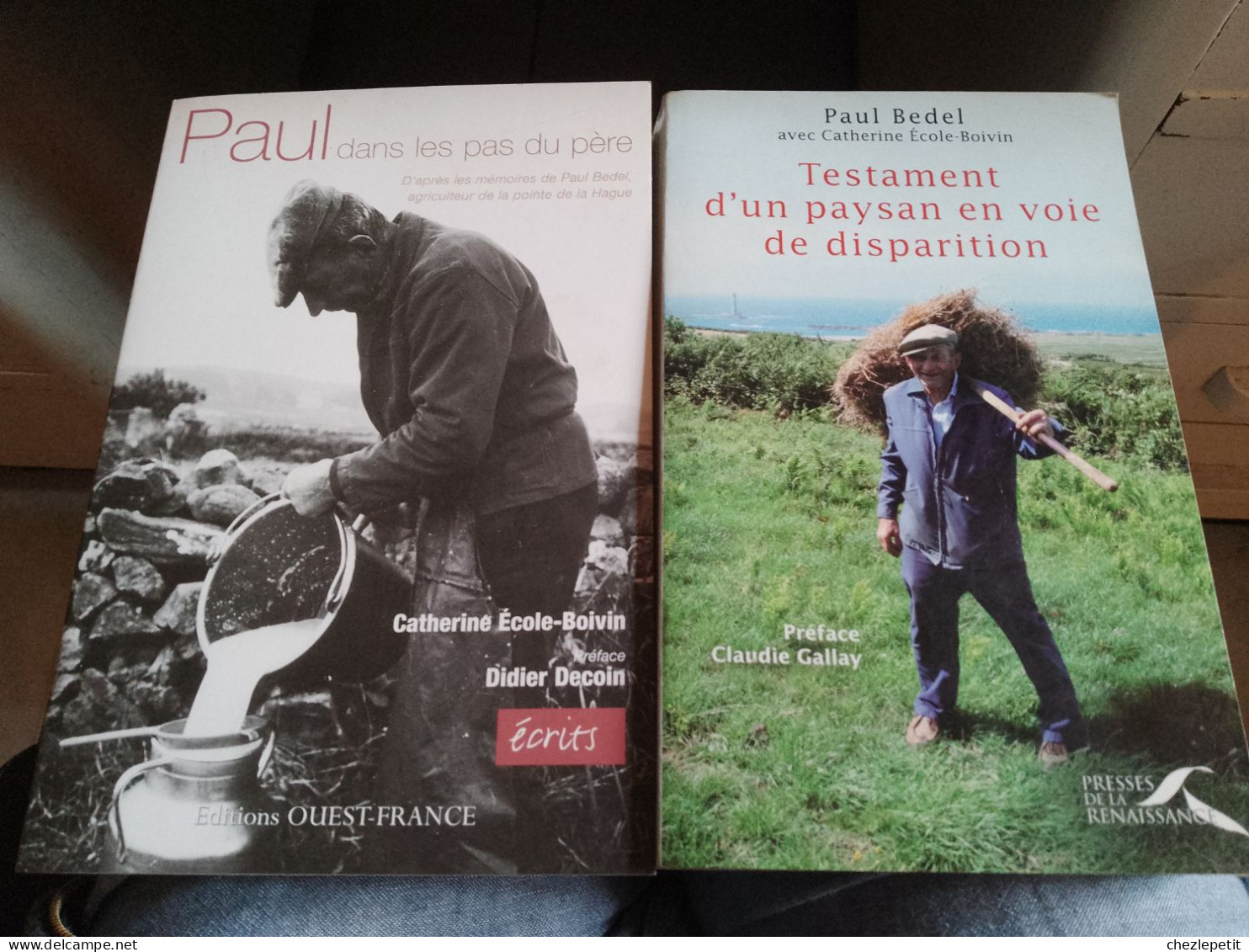 PAUL BEDEL Dans Les Pas Du Père / Testament D'un Paysan En Voie De Disparition - Biografie