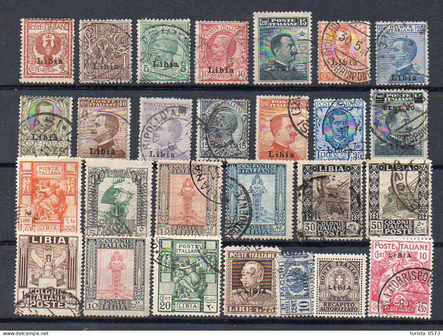 LIBIA Colonia Italiana 1912/30 - Vrac (max 999 Timbres)