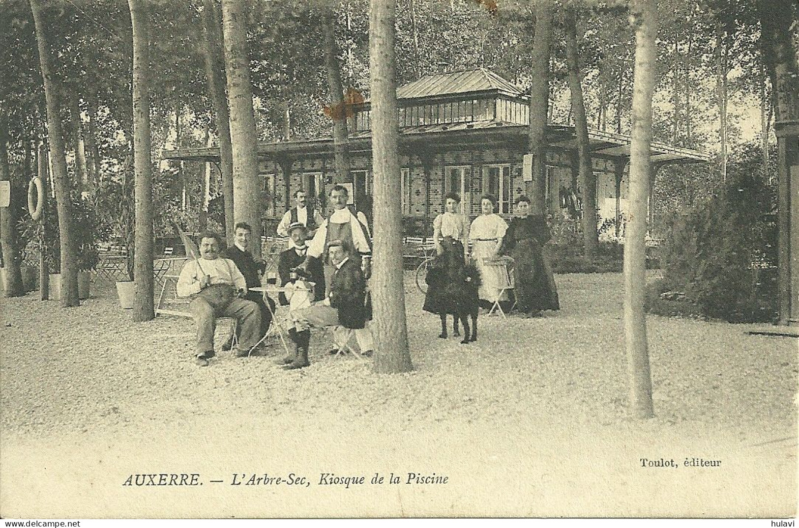 89  AUXERRE - L' ARBRE SEC - KIOSQUE DE LA PISCINE (ref 9254) - Auxerre