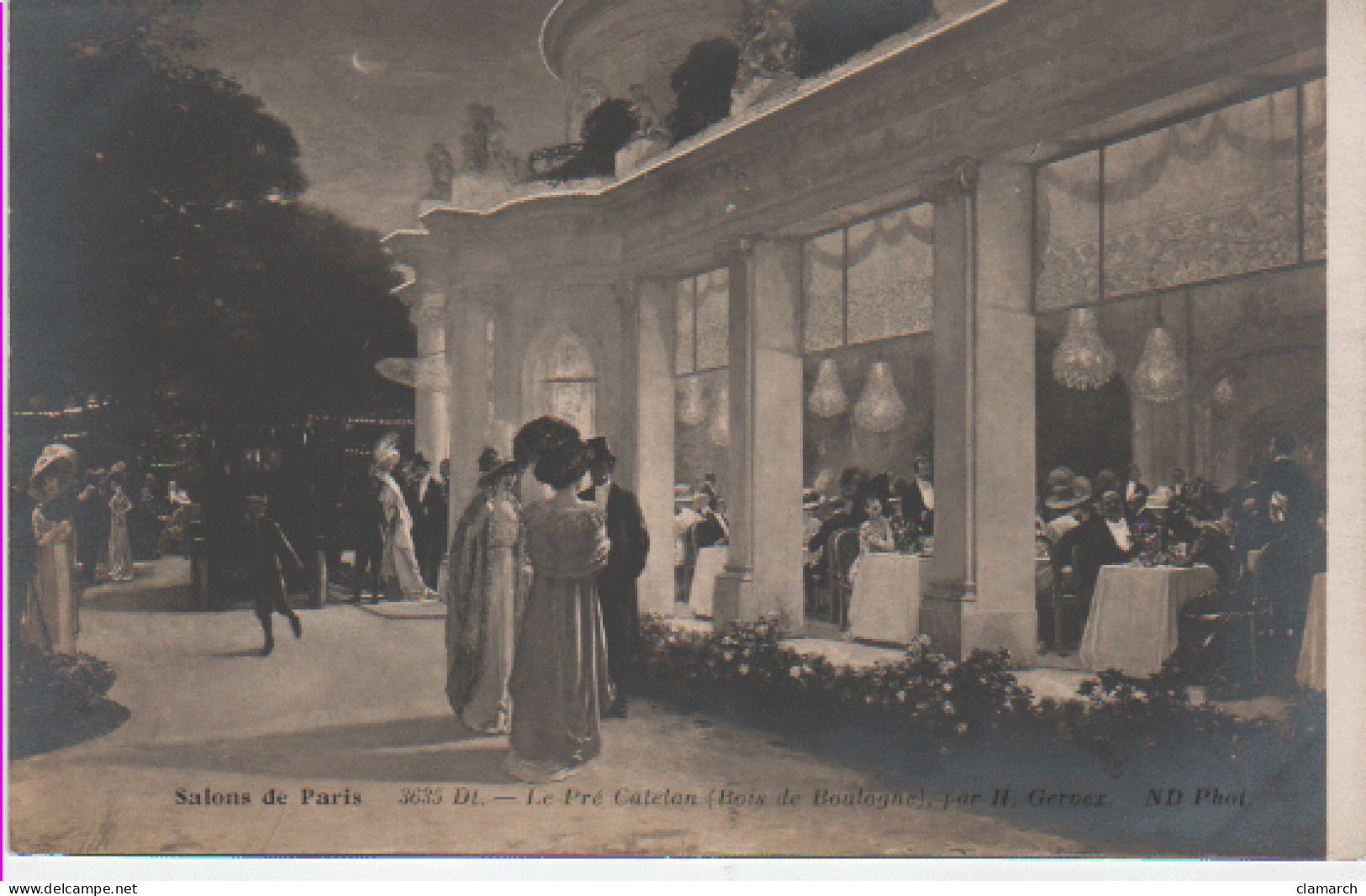 PARIS-Salons De Paris-Le Pré Catelan (Bois De Boulogne) Par H Gervex - ND PHot 3635 - Ausstellungen