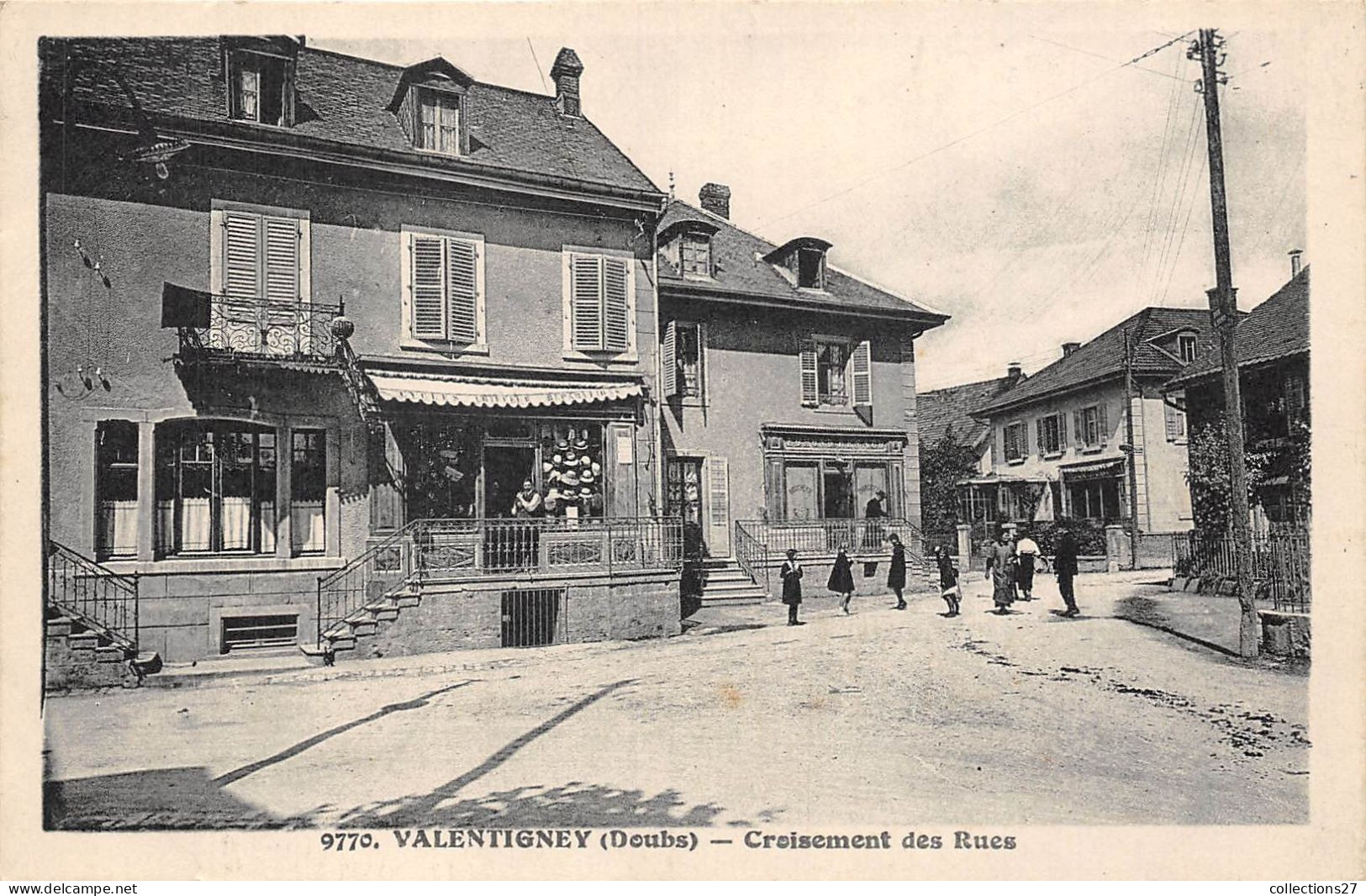 25-VALENTIGNEY- CROISEMENT DES RUES - Valentigney