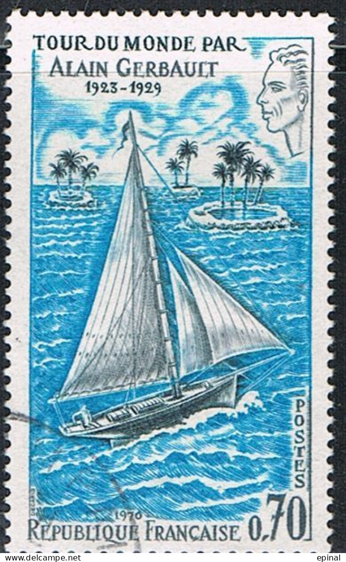 FRANCE : N° 1621 Oblitéré (Tour Du Monde Par Alain Gerbault) - PRIX FIXE - - Used Stamps