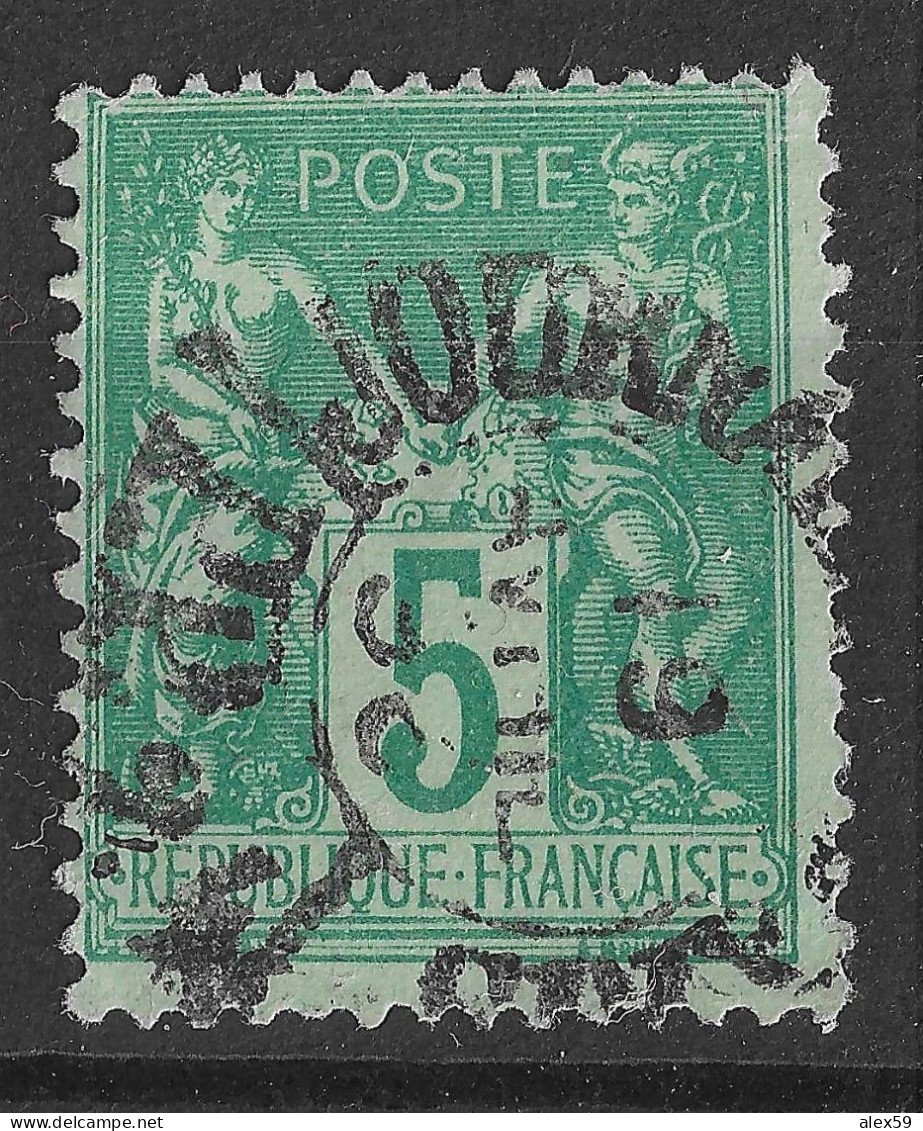 Lot N°4 N°75,Oblitéré Cachet à Date De PARIS JOURNAUX PP24 R.de Clery - 1876-1898 Sage (Type II)