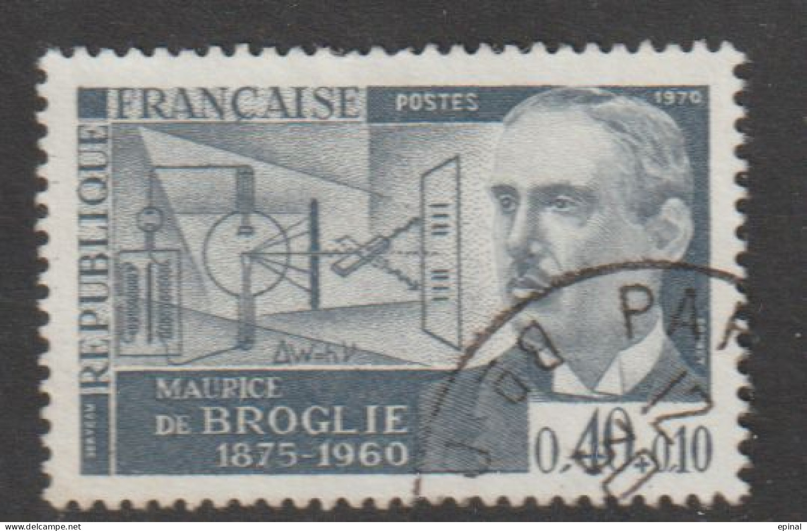 FRANCE : N° 1627 Oblitéré (Personnages Célèbres : Maurice De Broglie) - PRIX FIXE - - Oblitérés