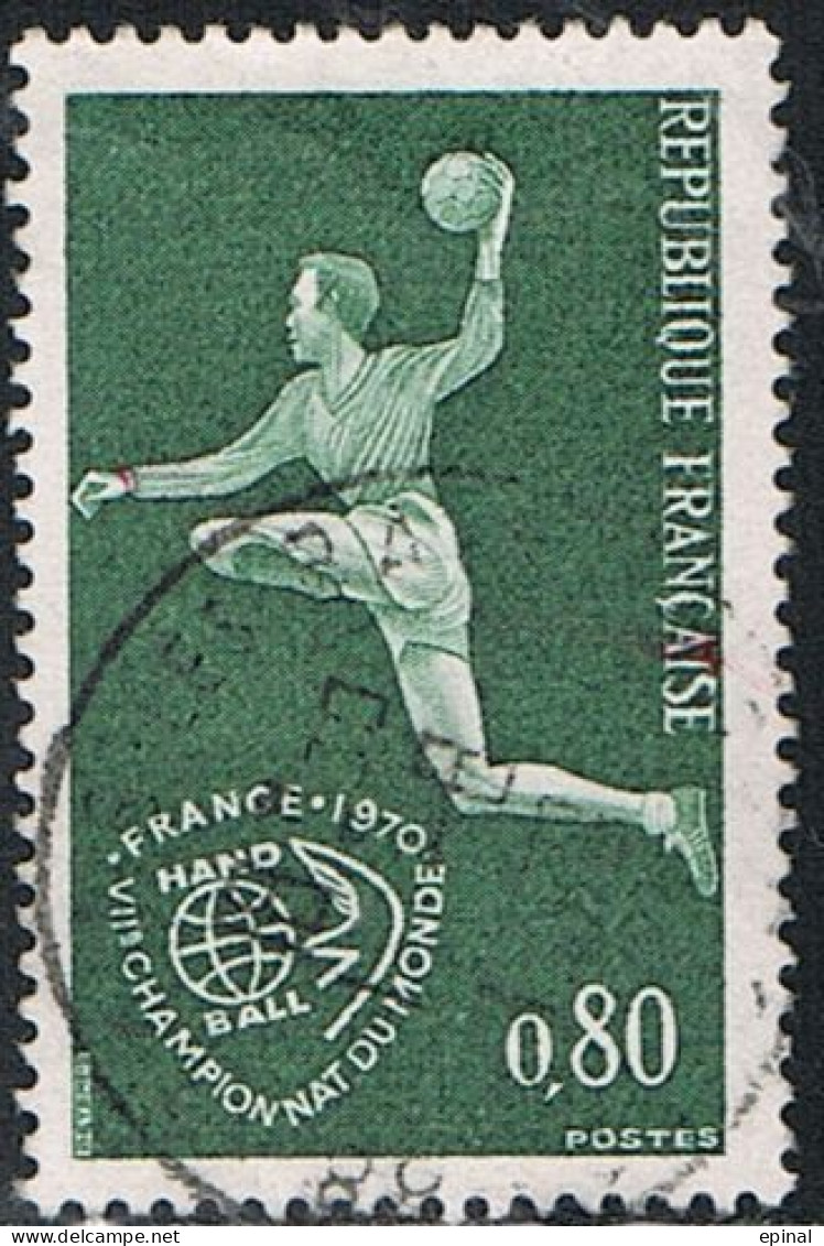 FRANCE : N° 1629 Oblitéré "TàD Rond" (Championnat Du Monde De Handball) - PRIX FIXE - - Usati