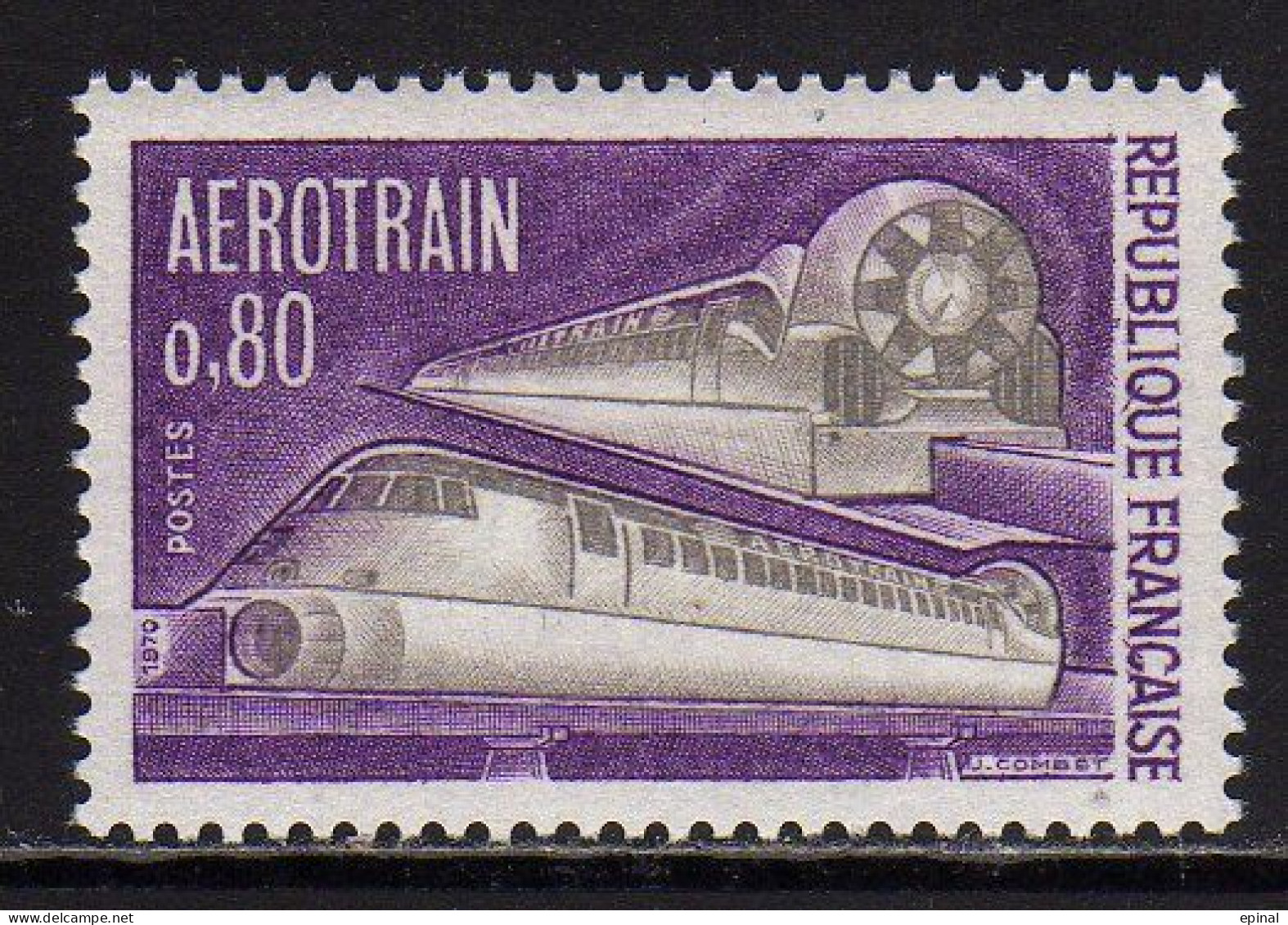 FRANCE : N° 1631 ** (Aérotrain) - PRIX FIXE - - Unused Stamps