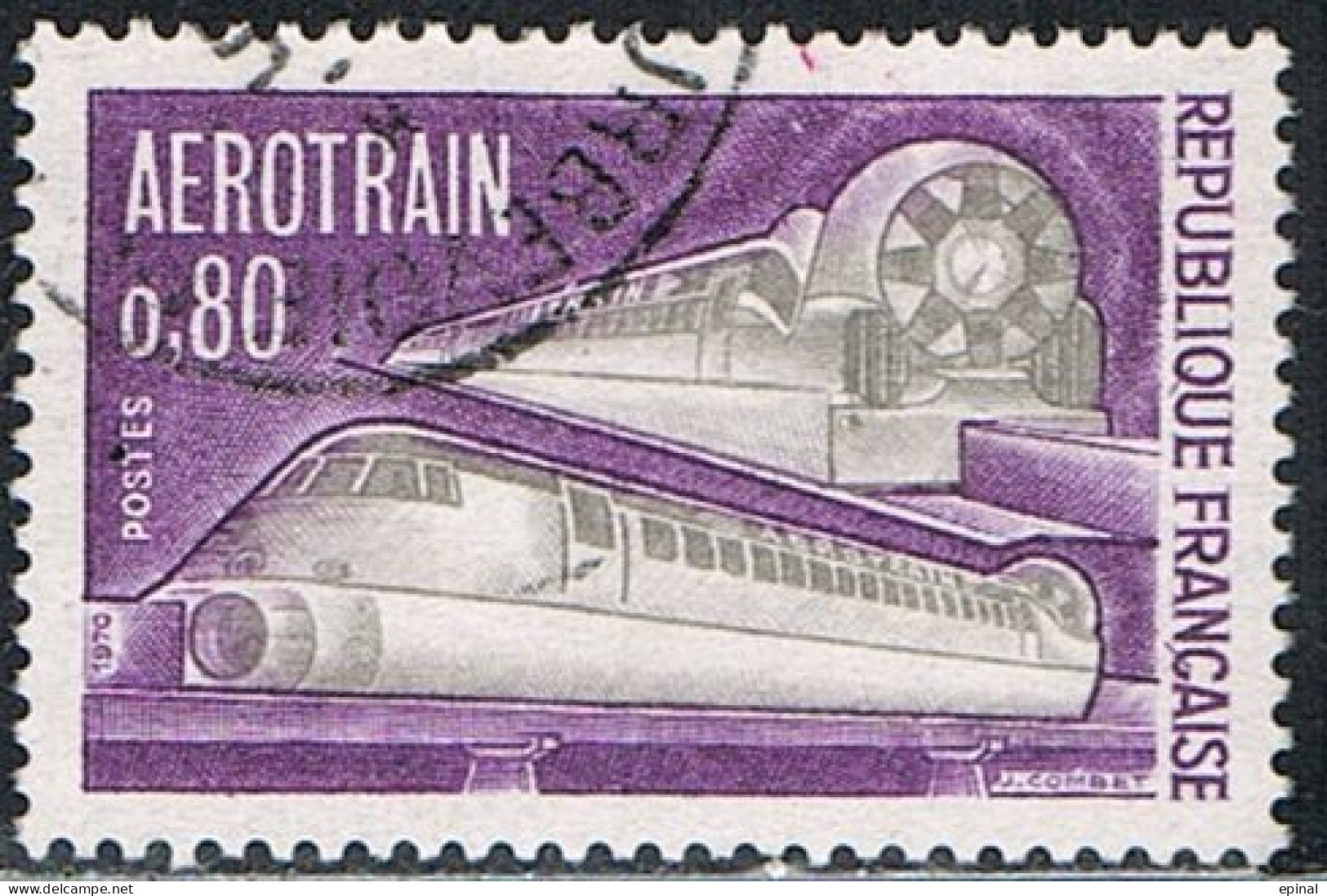FRANCE : N° 1631  Oblitéré (Aérotrain) - PRIX FIXE - - Used Stamps