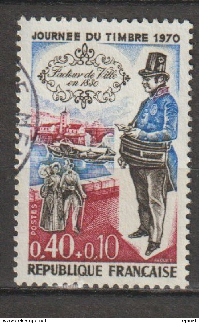 FRANCE : N° 1632 Oblitéré (Journée Du Timbre) - PRIX FIXE - - Used Stamps