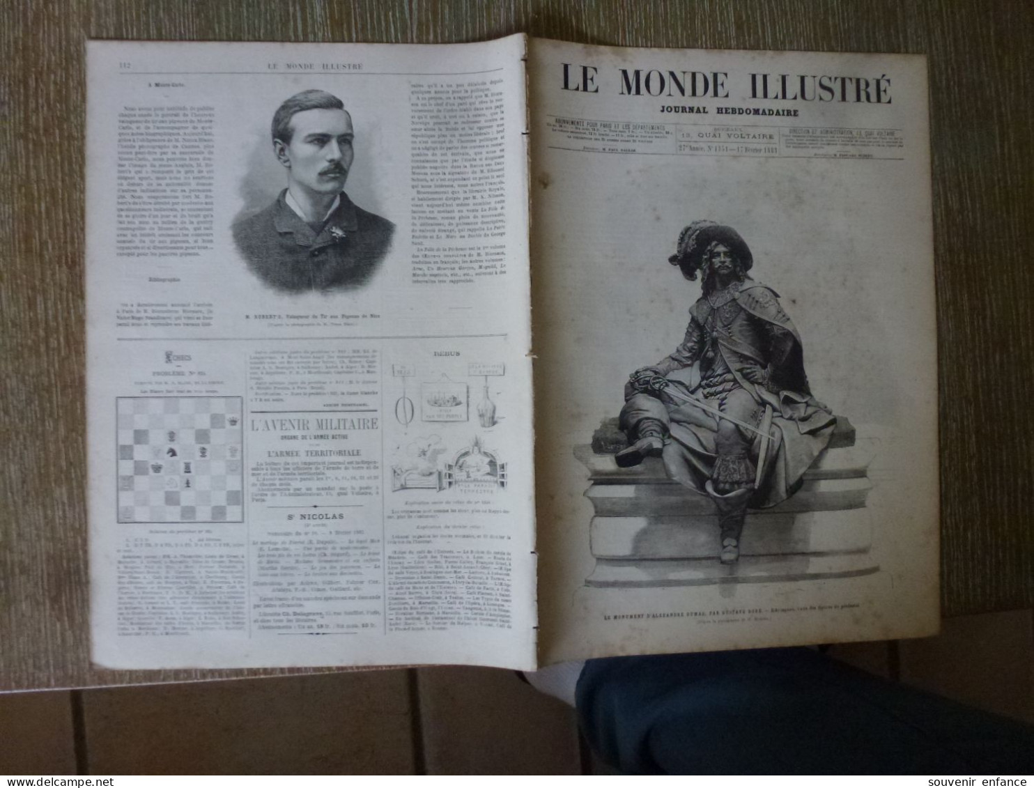 Le Monde Illustré Février 1883 Gustave Doré Tunisie Expédition Du Général Guyon Vernier Robert's - Riviste - Ante 1900