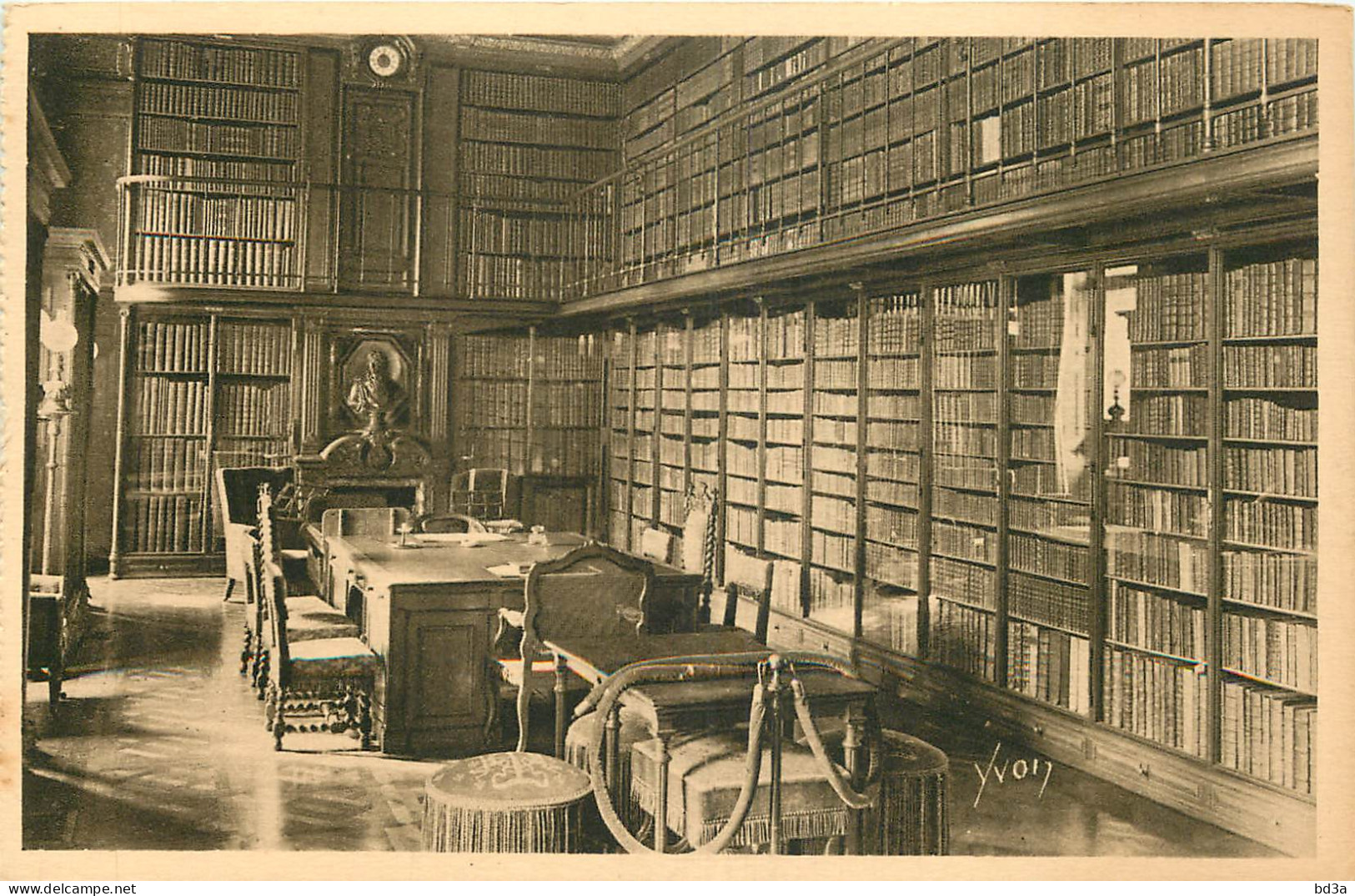 60 - CHÂTEAU DE CHANTILLY - LA BIBLIOTHEQUE - Chantilly