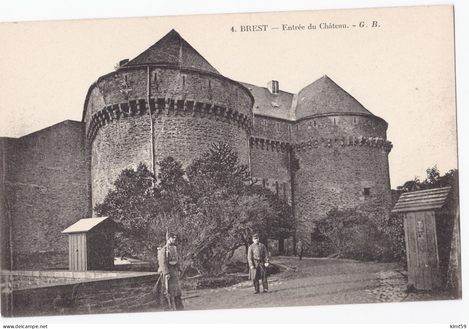 Brest - Entrée Du Château - Brest