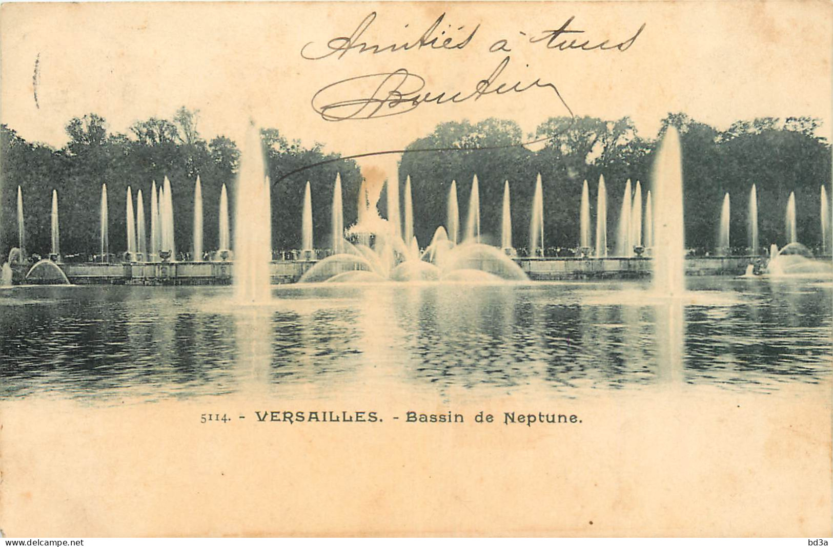 78 - VERSAILLES - BASSIN DE NEPTUNE - Versailles (Kasteel)