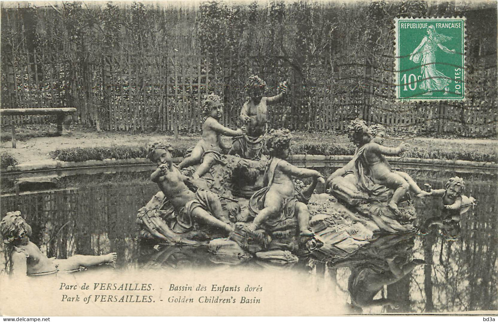 78 - VERSAILLES - BASSIN DES ENFANTS DORES - Versailles (Château)