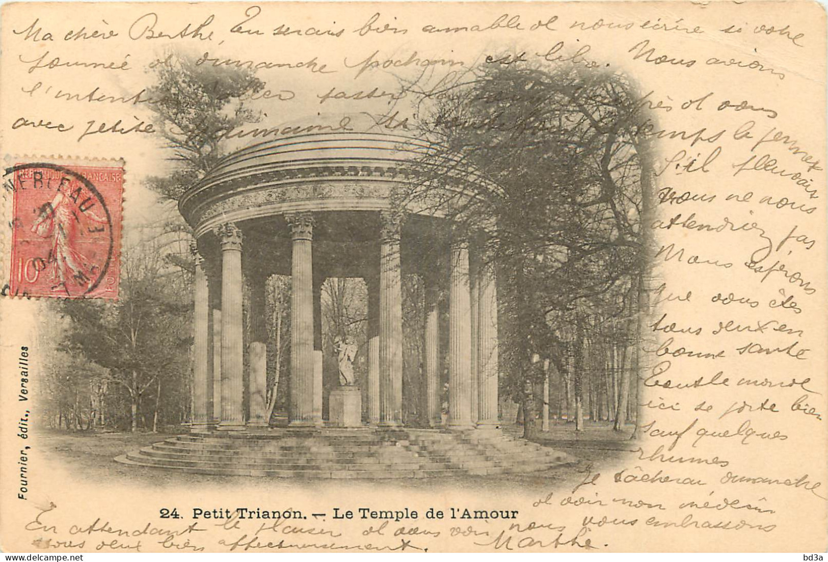 78 - VERSAILLES - LE TEMPLE DE L'AMOUR - Versailles (Kasteel)