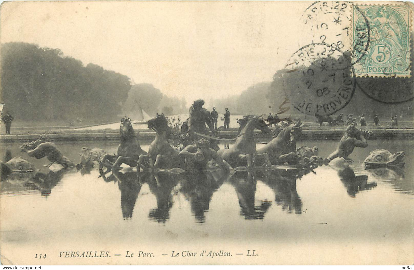 78 - VERSAILLES - LE CHAR D'APOLLON - Versailles (Kasteel)