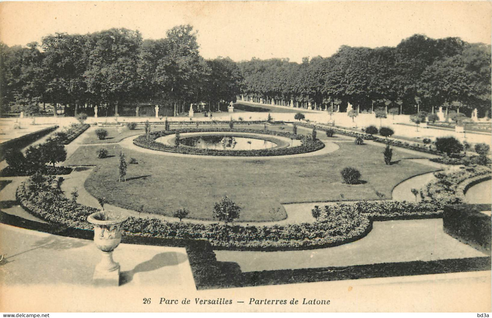 78 - VERSAILLES - PARTERRE DU LATONE - Versailles (Schloß)