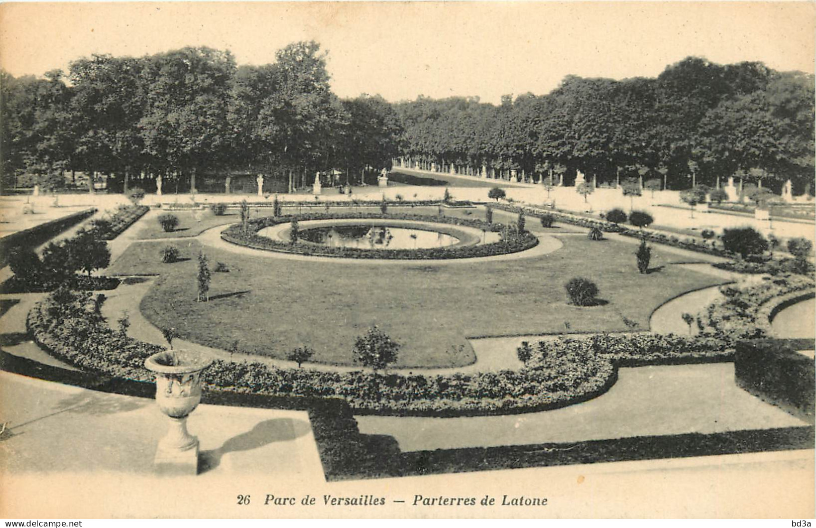 78 - VERSAILLES - PARTERRE DU LATONE - Versailles (Kasteel)