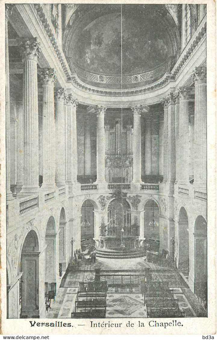 78 - VERSAILLES - INTERIEUR DE LA CHAPELLE - Versailles (Schloß)