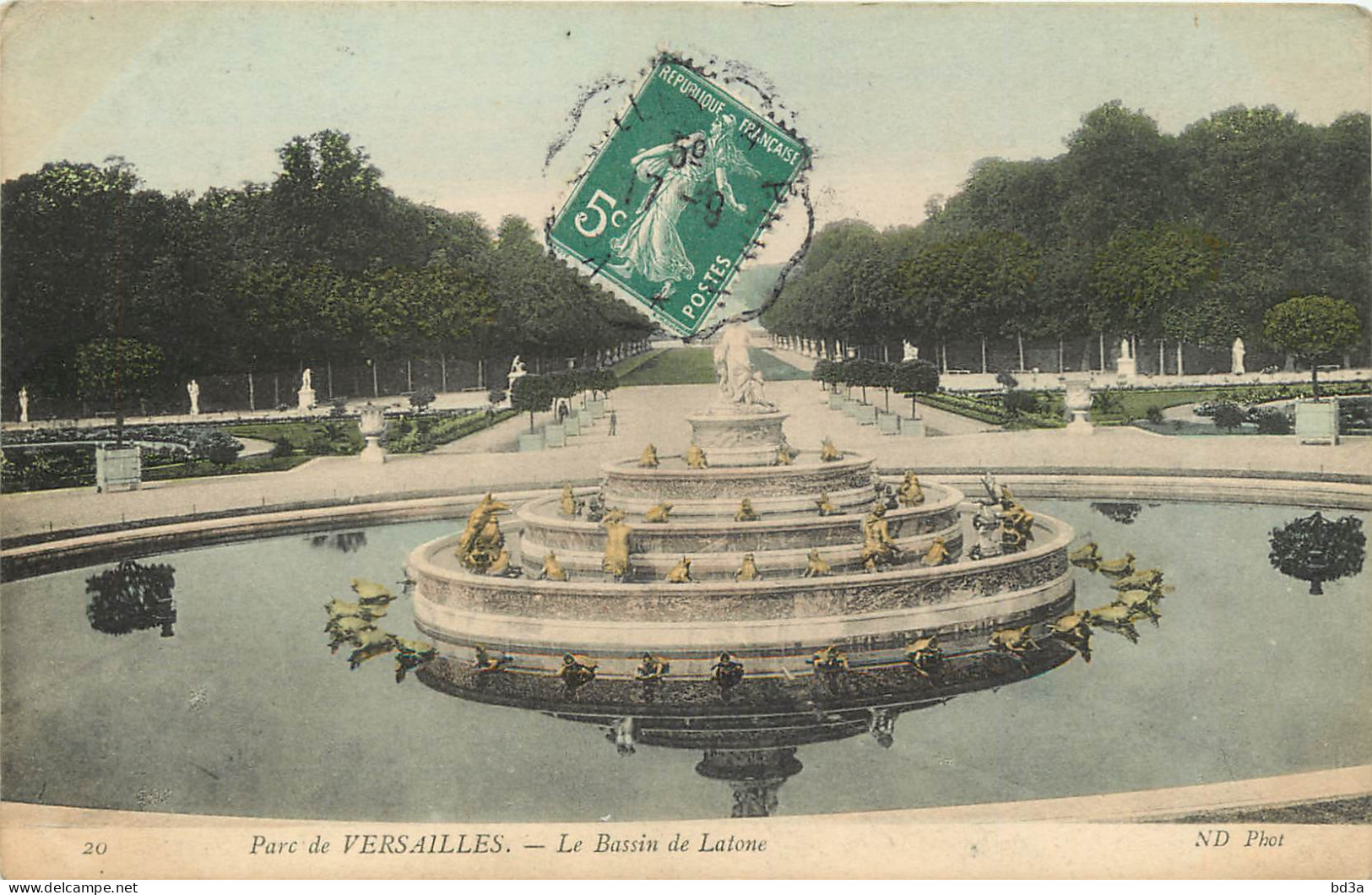 78 - VERSAILLES - BASSIN DE LATONE  - Versailles (Kasteel)