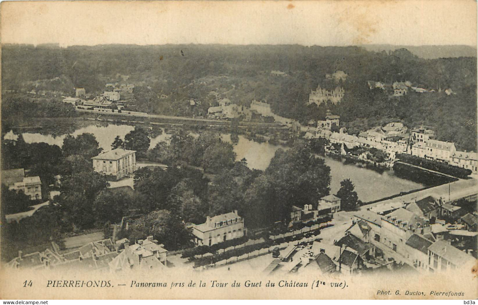 60 -  PIERREFONDS - PANORAMA - Pierrefonds