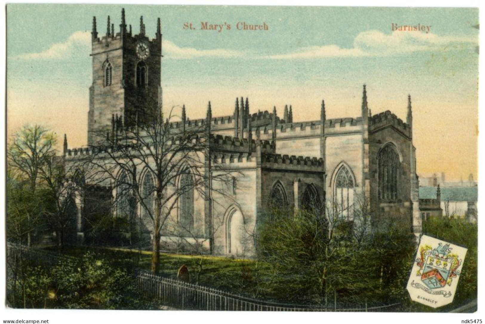 BARNSLEY : ST. MARY'S CHURCH - Otros & Sin Clasificación