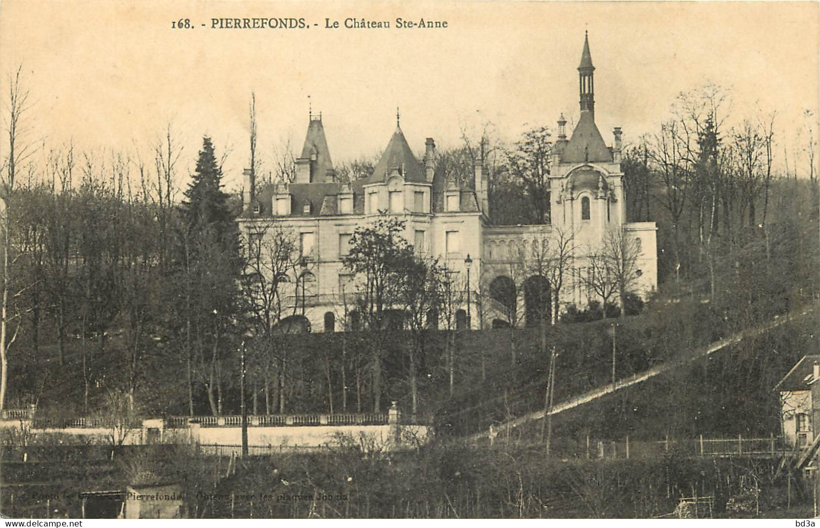 60 - PIERREFONDS - LE CHÂTEAU SAINTE ANNE - Pierrefonds