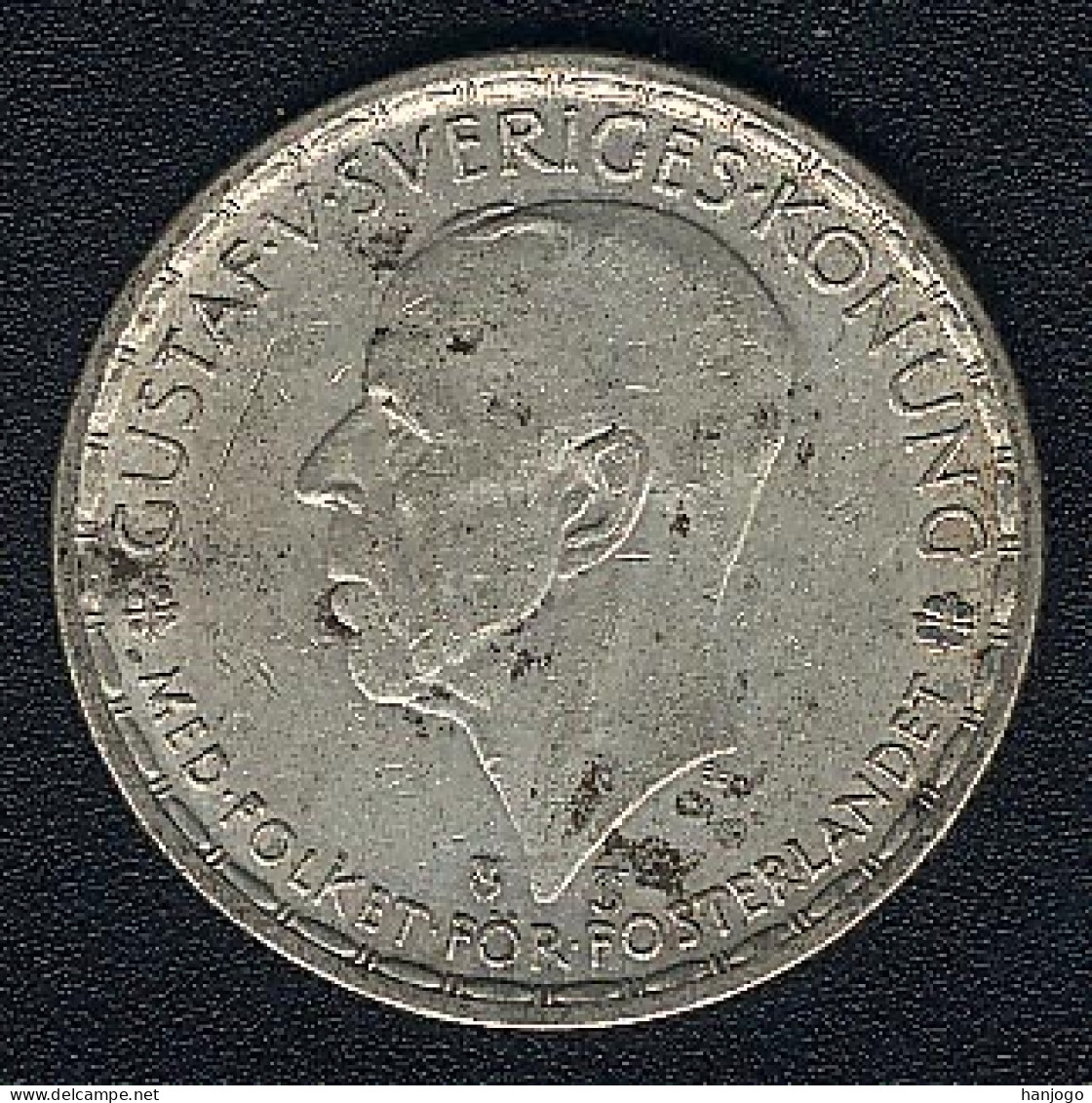 Schweden, 1 Krona 1948, Silber - Zweden