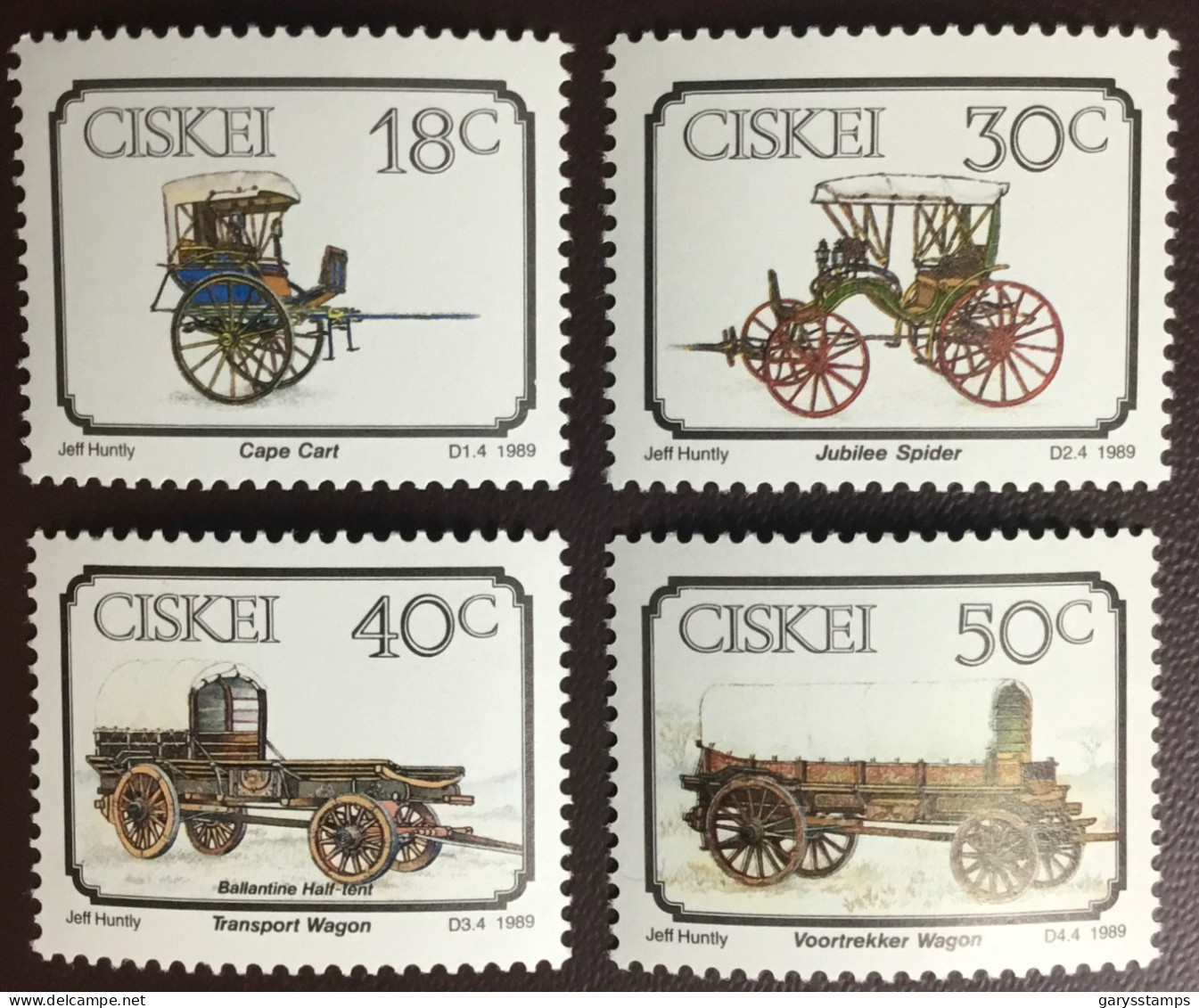 Ciskei 1989 Horse Drawn Transport MNH - Ciskei