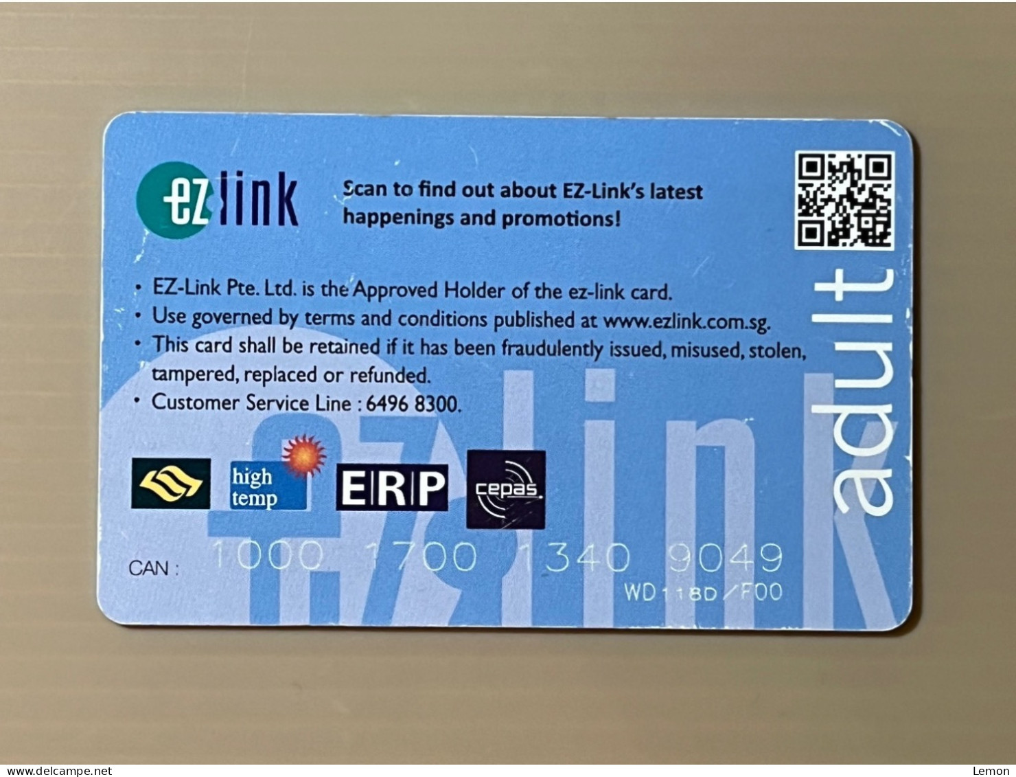 Singapore Nets Flashpay EZ Link Transport Metro Train Subway Card, DARLIE Toothpaste, Set Of 1 Used Card - Singapour