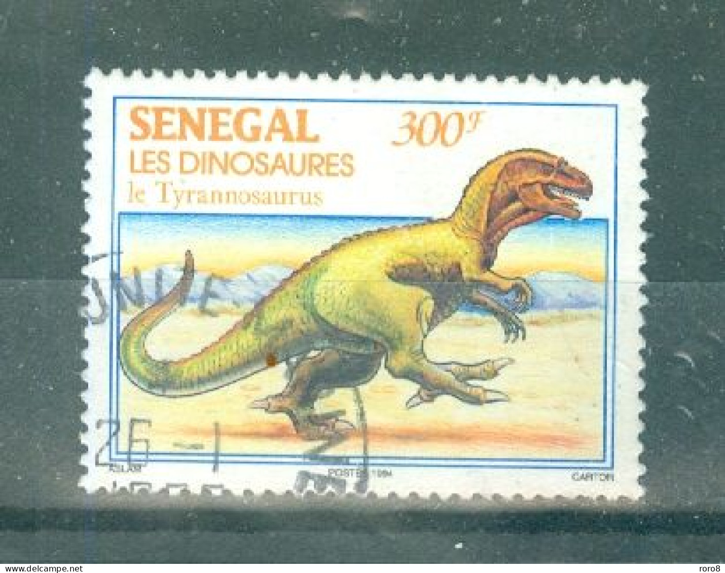 REPUBLIQUE DU SENEGAL - N°1116 Oblitéré - Faune Préhistorique. Les Dinosaures. - Prehistorics