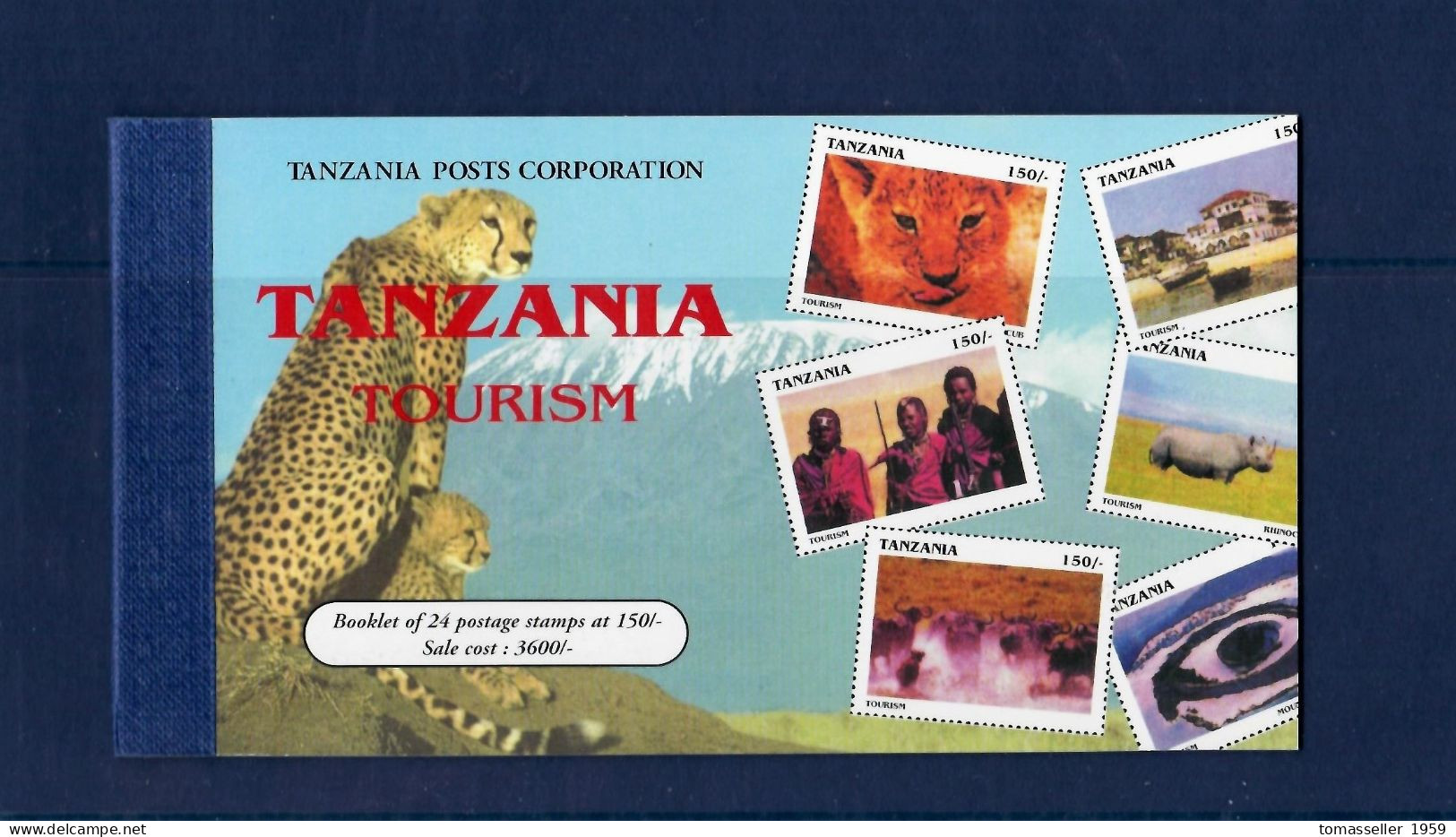 Tanzania-1999 Tourism-bookl.MNH** - Tanzania (1964-...)