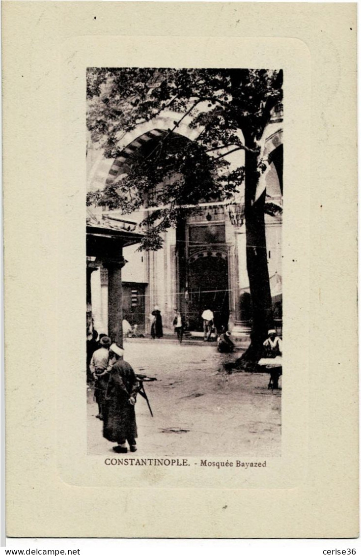 Constantinople Mosquée Bayazed Circulée En 1910 - Turquie