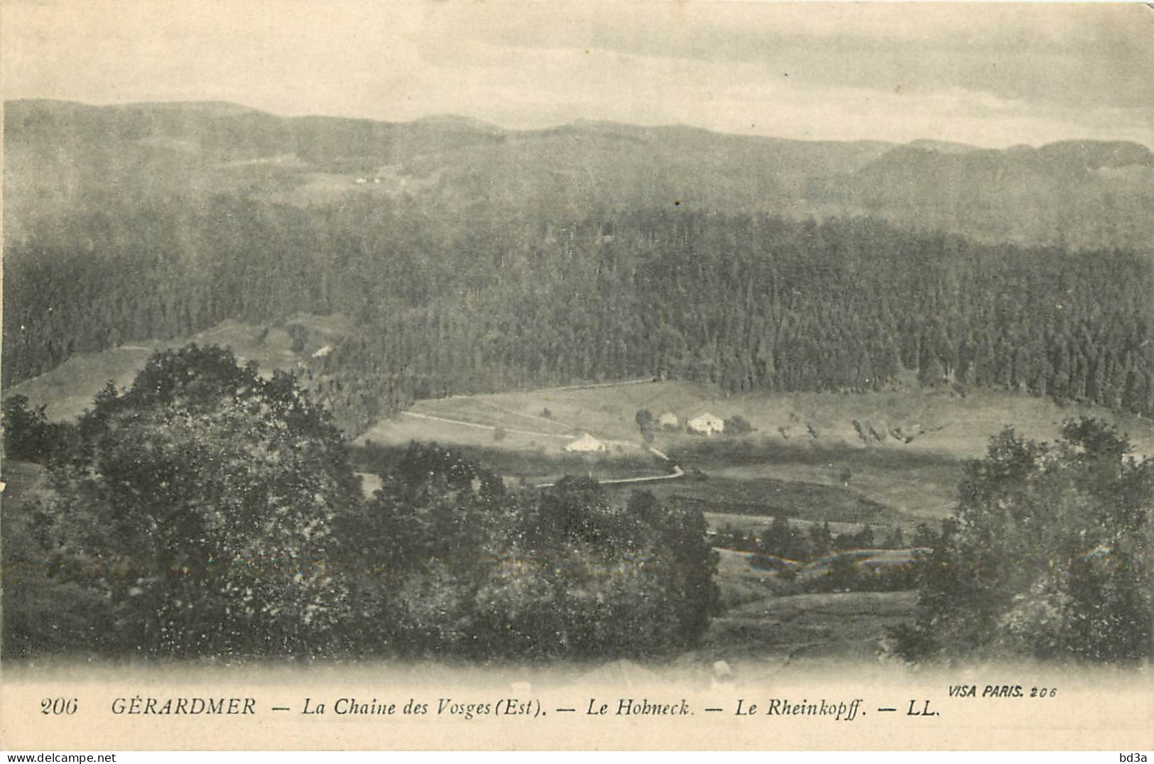  88 - GERARDMER - CHAINE DES VOSGES - Gerardmer